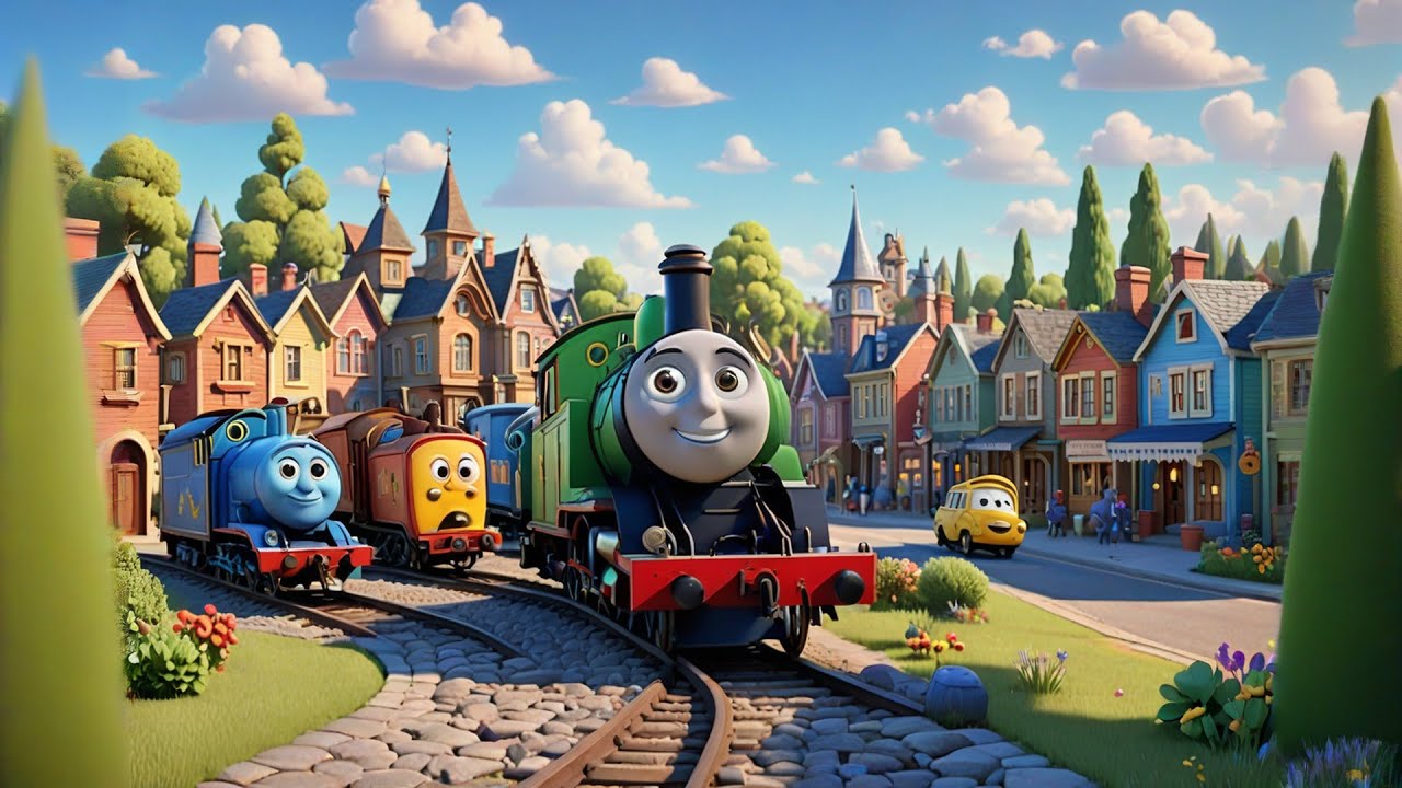 Timmy Train Rings the Bell | Fun Train Song for Kids | Nursery Rhyme with Sounds and Movement