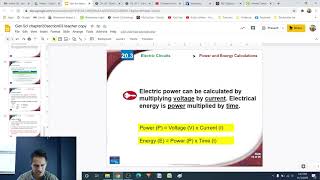 Ch 20 section 03 Electric Circuits video answer KEY
