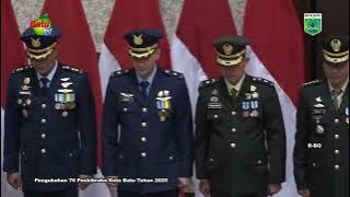 PENGUKUHAN PASKIBRAKA KOTA BATU DAN RENUNGAN SUCI