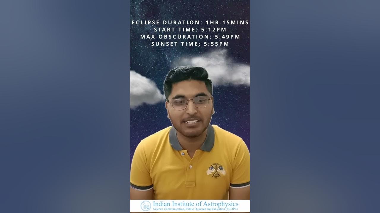 IIA Witness the Partial Solar Eclipse on 25th October 2022 (Punjabi