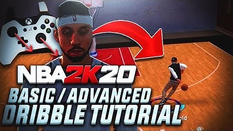 NBA 2K20 BASIC DRIBBLE GOD TUTORIAL W HANDCAM - GLITCHY BEHIND THE BACK, MOMENTUM & WHOOPTY!