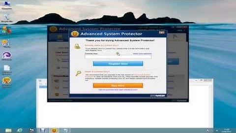 Advanced System Protector install