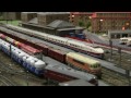 TT Gauge Model Railway Layout with Model Trains from the Czechoslovak State Railways