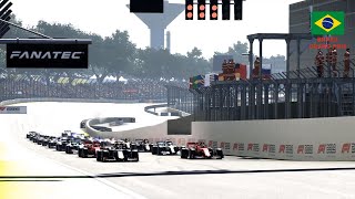 F1 2019 Race Highlights Brazilian Grand Prix Game Play