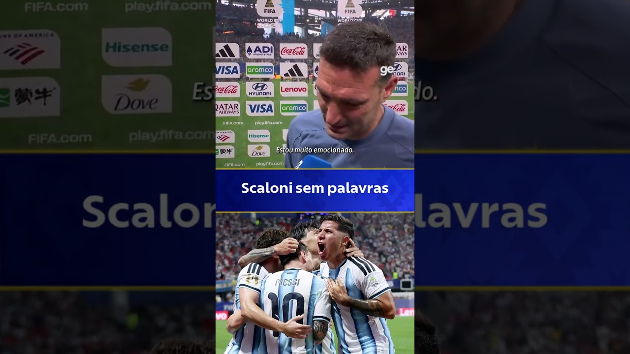 SCALONI SEM PALAVRAS | #shorts | Copa do Mundo 2026 | ge.globo