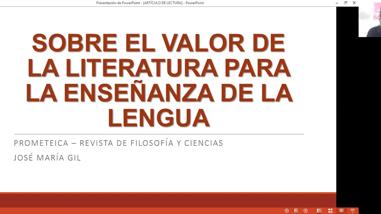 Artículo Sobre el valor de la