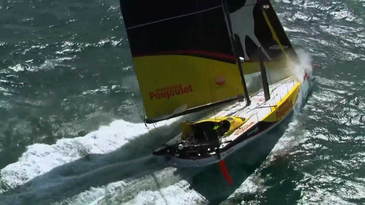 A look at Bernard Stamm's "Cheminées Poujoulat" IMOCA 60 