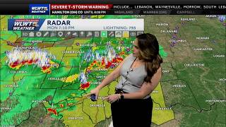 Severe thunderstorm warnings issued as storms move through Cincinnati area