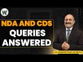 NDA Exam Query | CDS Exam Query | Get all your Queries Answered Syllabus, Paper Pattern and Strategy