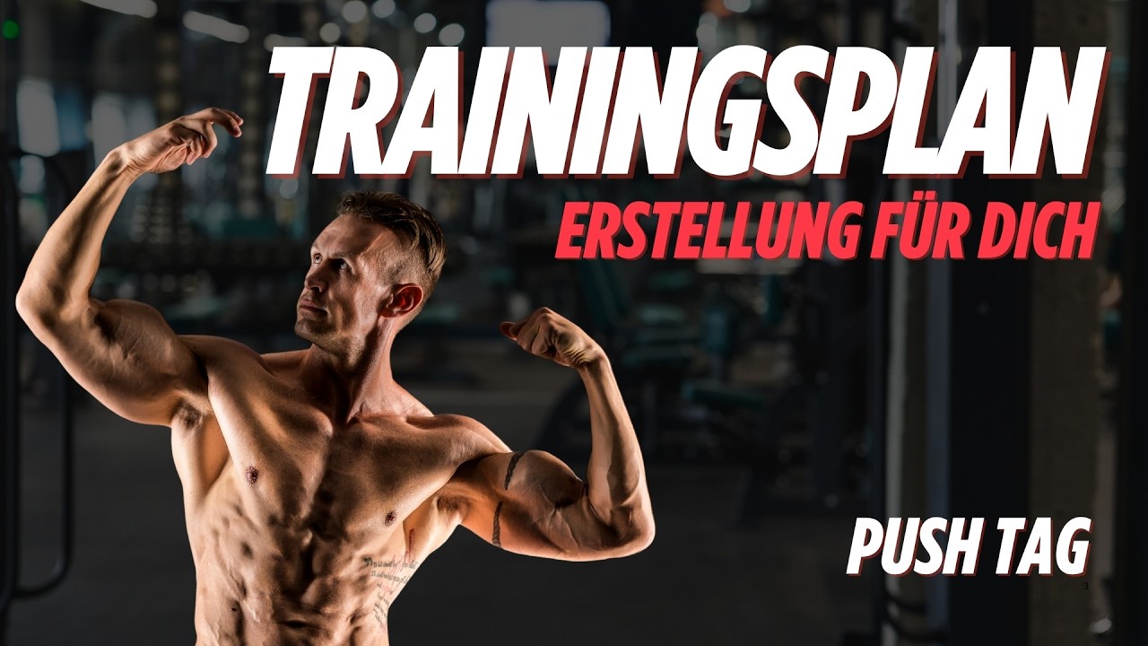 Brust, Schulter, Trizeps: Ich erstelle dir einen Push-Plan, der wirklich funktioniert
