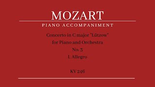 Mozart - Piano Concerto No. 8, K. 246: I. Allegro (Piano Accompaniment)