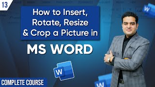 Learn how to Insert, Rotate, Resize & Crop an Image in MS Word | Step-By-Step Tutorial screenshot 2