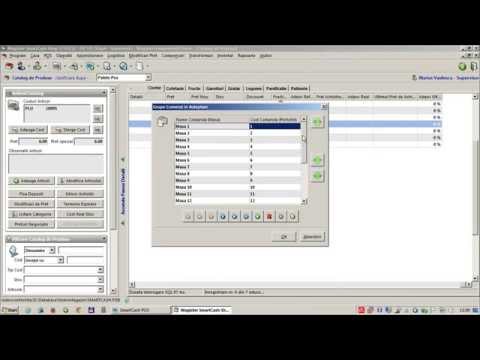 SmartCash POS - Lucrul in regim restaurant - Definirea meselor