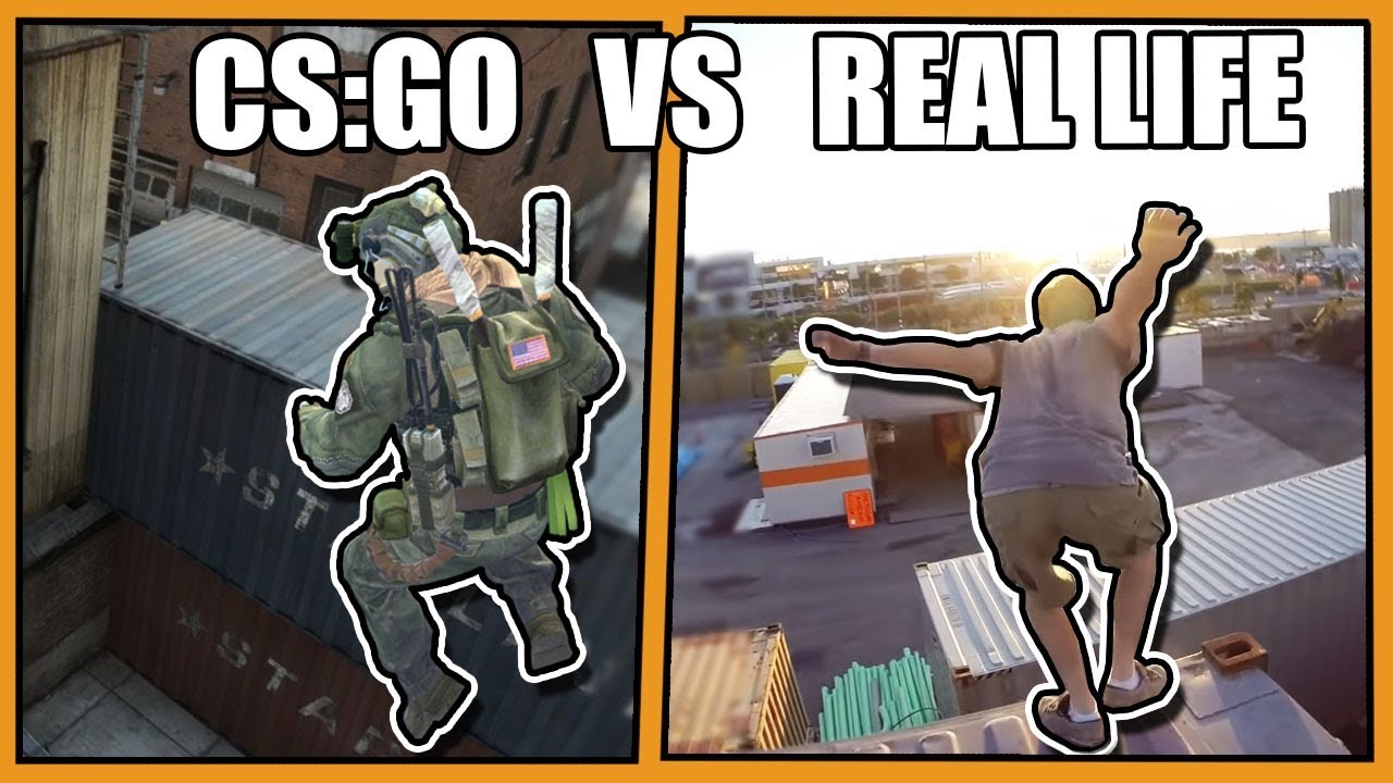 Funny CS:GO VS Real Life - YouTube