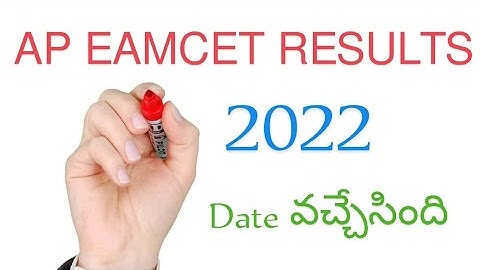AP EAMCET RESULTS 2022 | AP EAPCET 2022 RESULTS