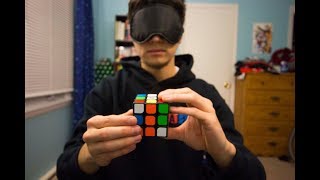 Rubik&#39;s Cube Solved Blindfolded in 17.60s