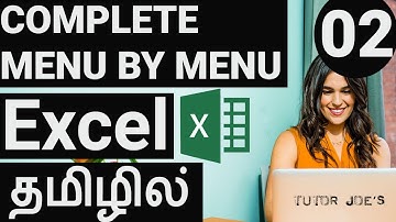Alignment Properties in Excel | Home Menu Microsoft Office Excel in Tamil | Part -2