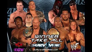 Survivor Series 2001: WINNER TAKE ALL (The Alliance vs Team WWF: WWE2k18 Gameplay)