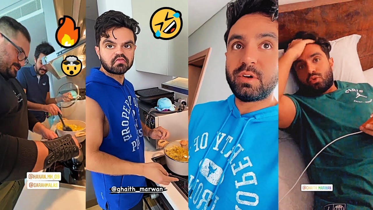 صدمة غيث من تيم!!😂غيث وزياد حرقوا الطبخة!😱(احراج احمد ابوالرب!!!)