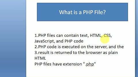 1: Introduction to PHP Programming | PHP Tutorial | PHP For Beginners |  in urdu & Hindi