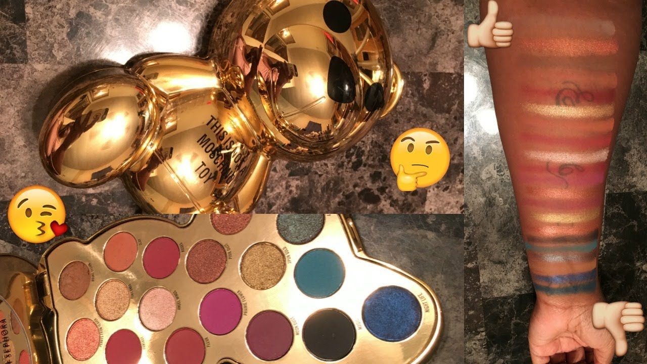 moschino teddy bear eyeshadow palette