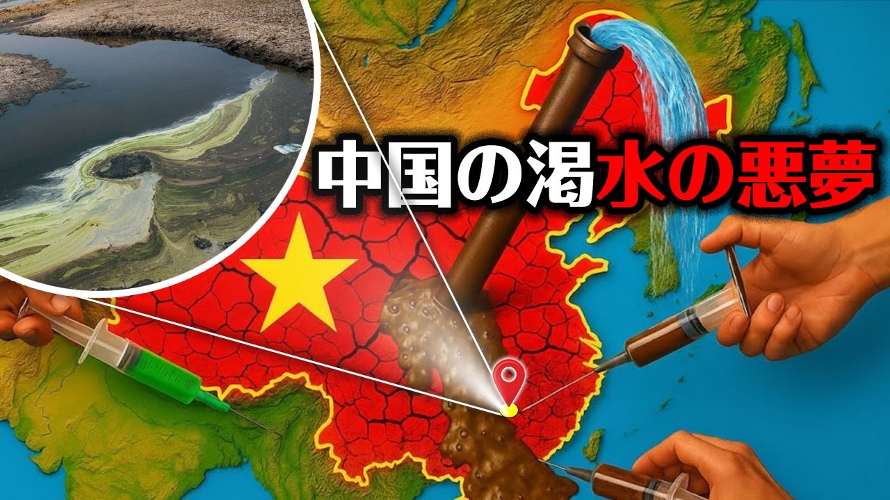 【地図でわかる】中国で2万8,000本の河川が汚染された。毒は地下1,000メートルまで浸透――取り返しのつかない崩壊 | 文斎の時評