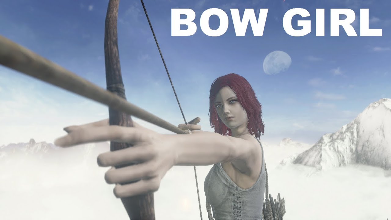 Dark Souls III Archer Girl VS. All Bosses Bow Only