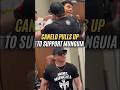Canelo PULLS UP to support Munguia in final moments!
