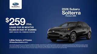 Subaru Solterra 05/03/2026 7348286