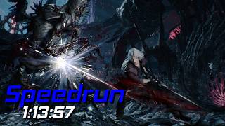 Devil May Cry 5 Speedrun in 1:13:57 | Any% | Human @waifurunslive