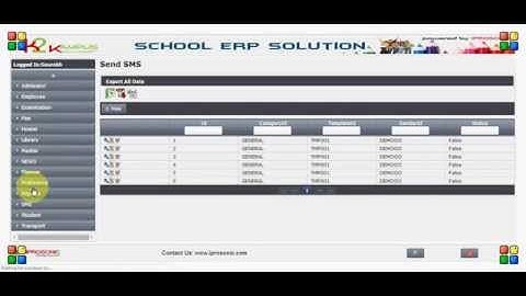 SMS Service Module - School Management System