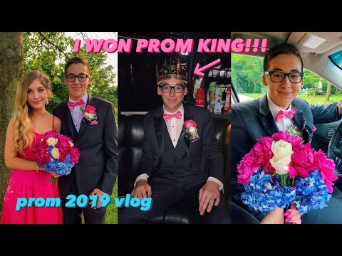 I WON PROM KING senior prom 2019 vlog