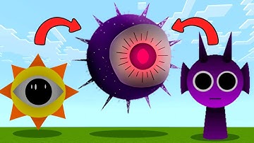 NEW Mr. Durple (Phase ???) Sprunki Incredibox ADDON | Minecraft PE