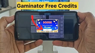 How to Get Free Credits in Gaminator 👉🏻🎁⚡