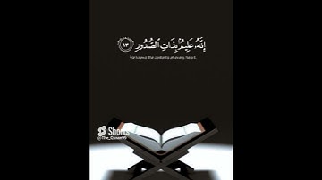 سورة الملك // الآيات (13-14) #القرآن_الكريم #ستوريات