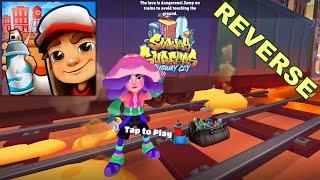 Subway Surfers - Reverse Gameplay FHD Part 268 - Floor Is Lava Electra Underwater Outfit (Android)