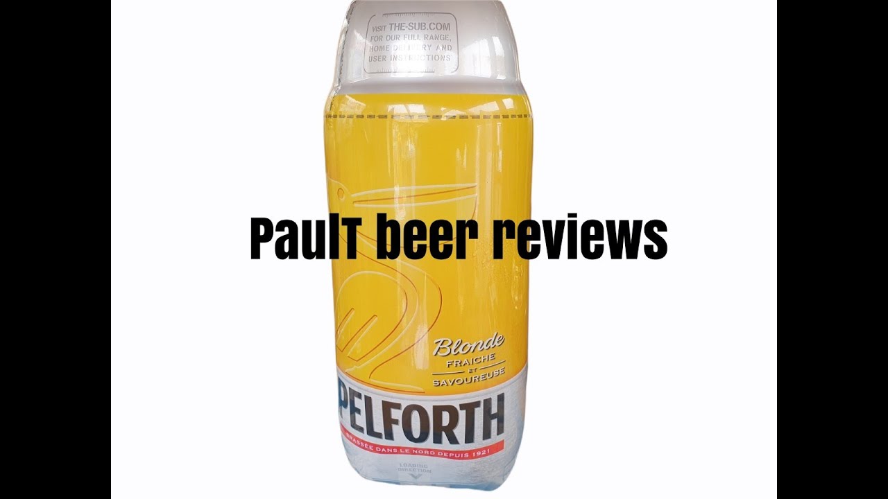 Pelforth Blonde - SUB Keg Torp 5.8% ABV Full review