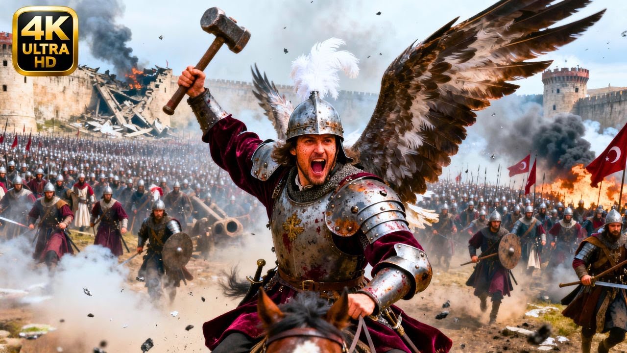 VIENNA (1683): THE SECRET WEAPON THAT DESTROYED 300,000 OTTOMANS – THE CHARGE OF THE WINGED HUSSARS