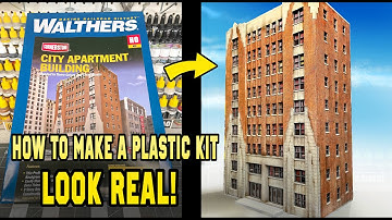 Building a plastic structure kit from Walthers!