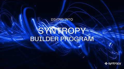 Unlocking Innovation with Syntropy Builder Program | Build the Future of the Internet
