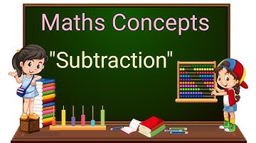 Algorithm of subtracting one digit numbers | Subtraction for kids | Class 1 Maths | cbse ncert