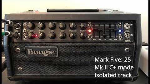 Line6 HX Stomp vs. Mesa Boogie Mark Five:25 - Metal