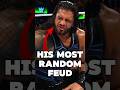 Roman Reigns' MOST RANDOM FEUD #wwe #wrestling #shorts
