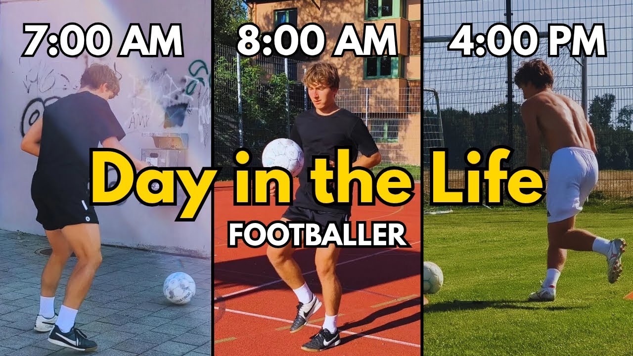 HOLIDAY TRAINING ROUTINE | DAY IN THE LIFE OF A FOOTBALLER - YouTube