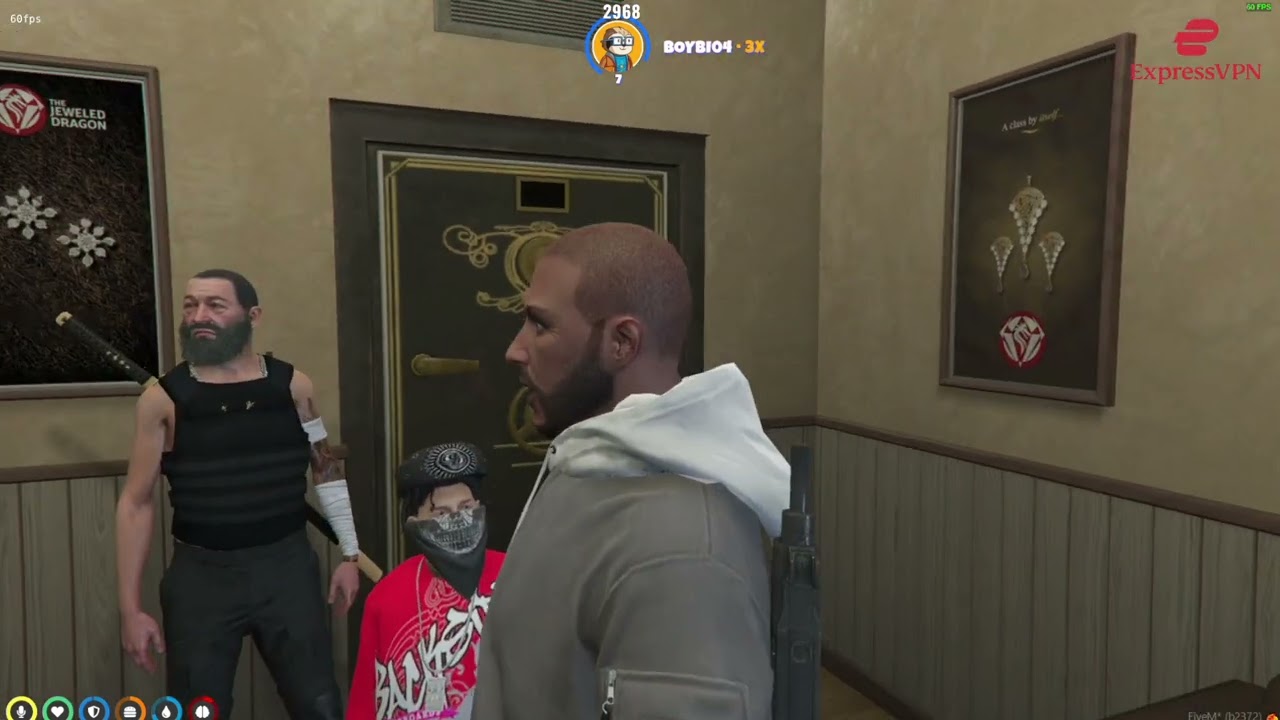 Francis Laughing at NOT Having a Chain Chang Gang NoPixel Clip