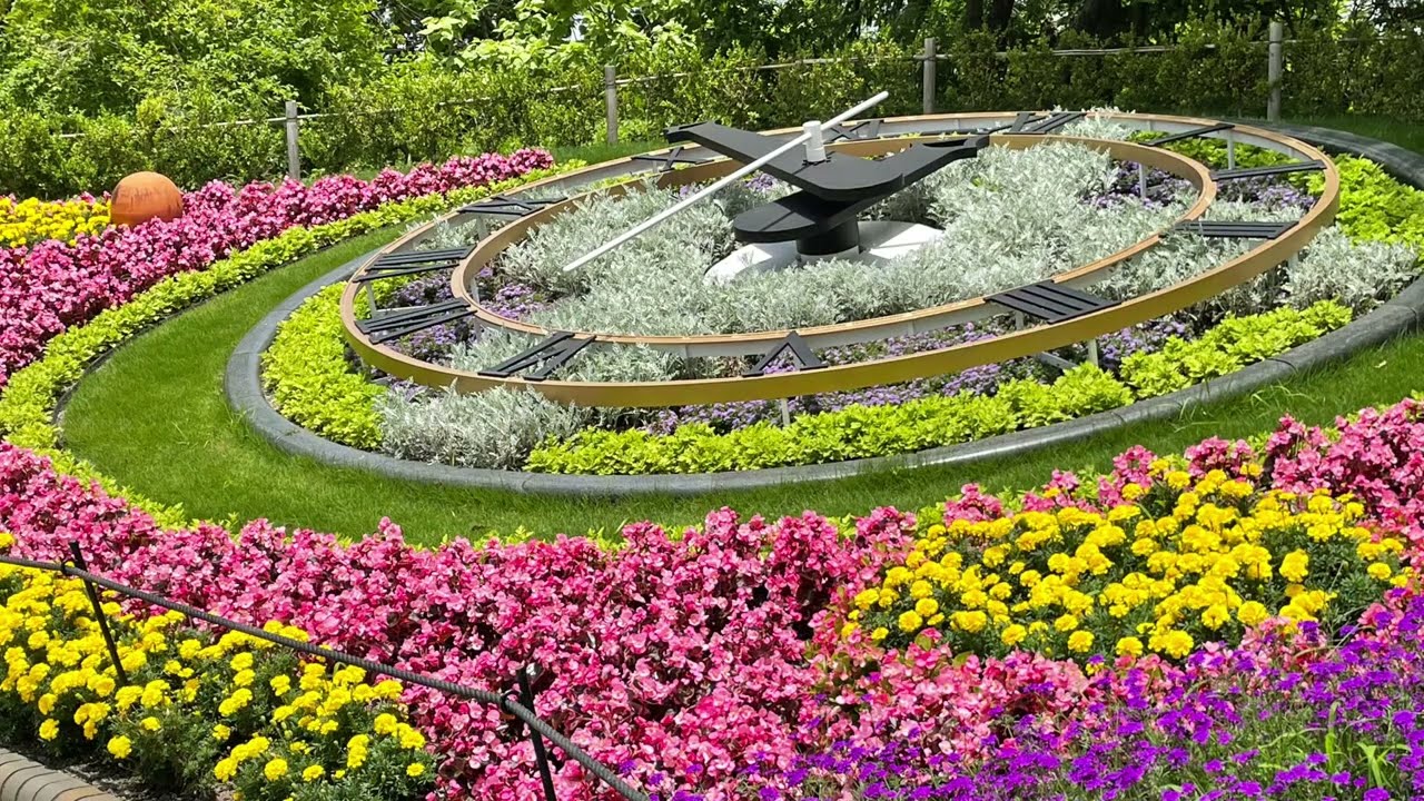 ２分間の旅日記　愛知県　安城デンパーク　庭園の美しさ