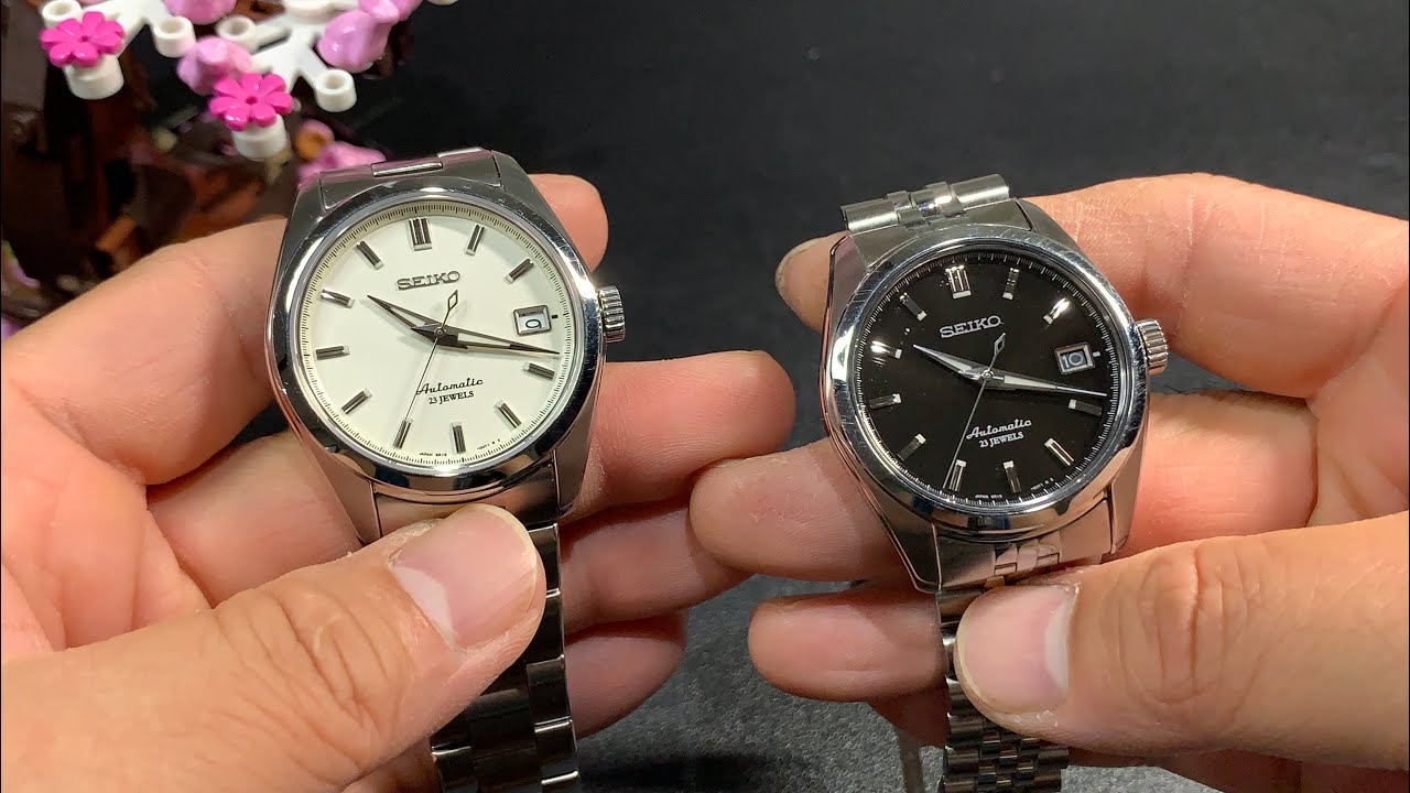 Seiko Sarb 033/035 Uncle Seiko Jubilee Bracelet Comparison - YouTube