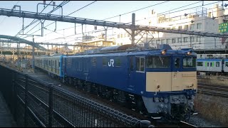 配9728レ EF64-1031+E131系T8編成 大宮到着