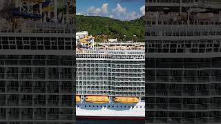 The World&#39;s Largest Cruise Ship 😮 #shorts #subscribe