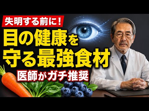 医師もすすめる｜80代でも目の健康を守るために毎日少し食べたい食材TOP3